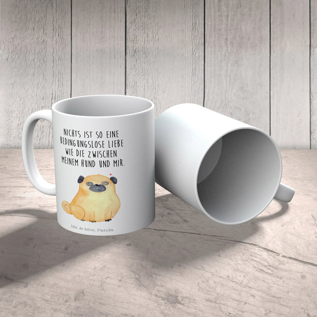 Tasse Mops Tasse, Kaffeetasse, Teetasse, Becher, Kaffeebecher, Teebecher, Keramiktasse, Porzellantasse, Büro Tasse, Geschenk Tasse, Tasse Sprüche, Tasse Motive, Kaffeetassen, Tasse bedrucken, Designer Tasse, Cappuccino Tassen, Schöne Teetassen, Hund, Hundemotiv, Haustier, Hunderasse, Tierliebhaber, Hundebesitzer, Sprüche, Mops, Liebe, Hundeliebe