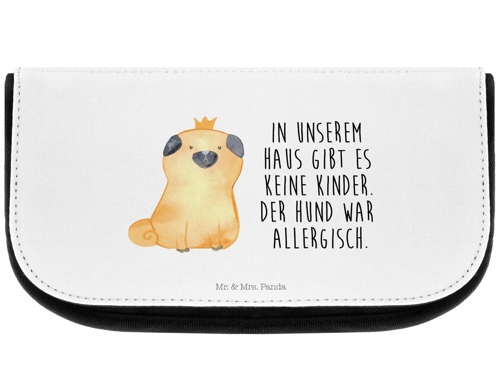 Kosmetiktasche Mops Krone Kosmetikbeutel, Kulturtasche, Kulturbeutel, Schminktasche, Make-Up Tasche, Kosmetiktasche, Beauty Bag, Kosmetiktasche Damen, Make Up Tasche, Kosmetik Tasche, Kosmetiktasche Klein, Kleine Kosmetiktasche, Schminktasche Klein, Kosmetiktasche Mit Fächern, Schminktäschen, Schminke Tasche, Kosmetiktaschen Damen, Beauty Case, Schmink Täschchen, Hund, Hundemotiv, Haustier, Hunderasse, Tierliebhaber, Hundebesitzer, Sprüche, Mops, allergisch, kinderlos, Hausregel, Hundebesitzer. Spruch, lustig