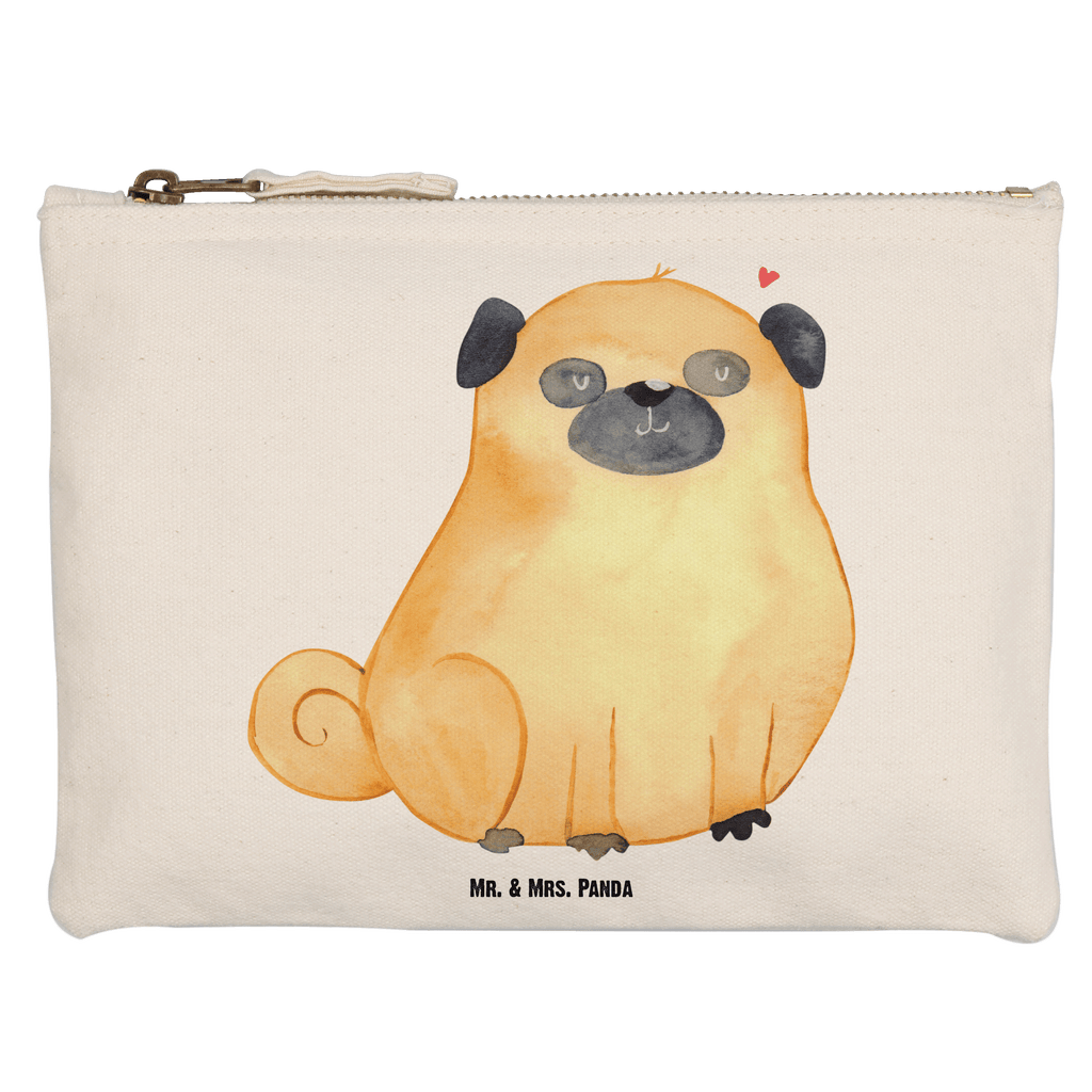 Schminktasche Mops Schminktasche, Kosmetiktasche, Kosmetikbeutel, Stiftemäppchen, Etui, Federmappe, Makeup, XXL, Schminketui, Kosmetiketui, Schlamperetui, Hund, Hundemotiv, Haustier, Hunderasse, Tierliebhaber, Hundebesitzer, Sprüche, Mops, Liebe, Hundeliebe