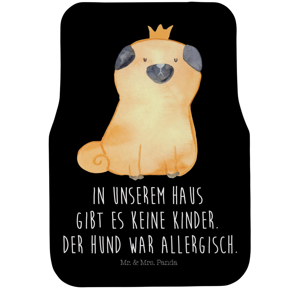 Fahrer Autofußmatte Mops Krone Autofußmatten, Fußmatte Auto, Fahrer, Schmutzmatte Auto, Hund, Hundemotiv, Haustier, Hunderasse, Tierliebhaber, Hundebesitzer, Sprüche, Mops, allergisch, kinderlos, Hausregel, Hundebesitzer. Spruch, lustig