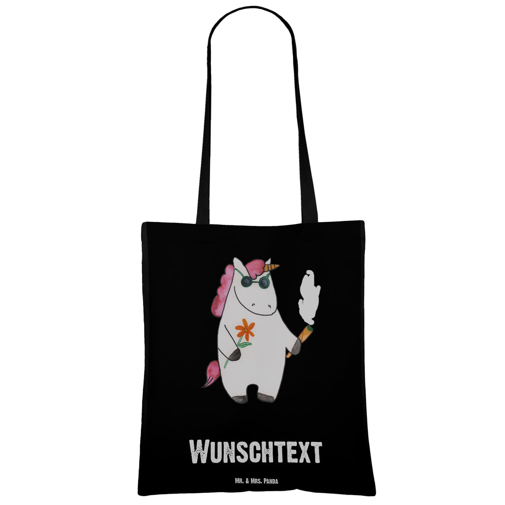 Personalisierte Tragetasche Einhorn Woodstock Personalisierte Beuteltasche, Personalisierter Beutel, Personalisierte Einkaufstasche, Personalisierter Jutebeutel, Personalisierter Stoffbeutel, Tragetasche mit Namen, Einkaufstasche mit Namen, Stoffbeutel mit Namen, Personalisierte Tasche, Personalisierte Jutetasche, Personalisierte Kindergartentasche, Einhorn, Einhörner, Einhorn Deko, Pegasus, Unicorn, Kiffen, Joint, Zigarette, Alkohol, Party, Spaß. lustig, witzig, Woodstock