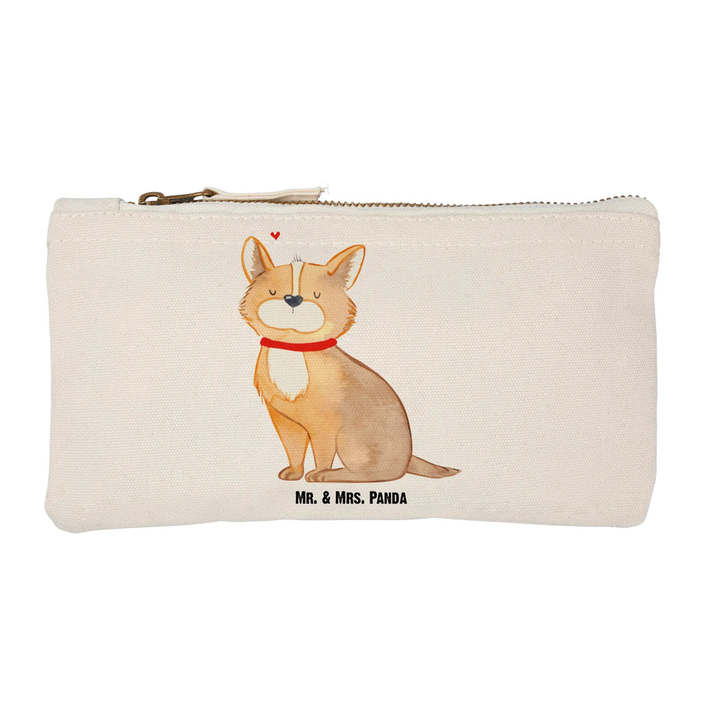 Schminktasche Hund Glück Schminktasche, Kosmetiktasche, Kosmetikbeutel, Stiftemäppchen, Etui, Federmappe, Makeup, XXL, Schminketui, Kosmetiketui, Schlamperetui, Hund, Hundemotiv, Haustier, Hunderasse, Tierliebhaber, Hundebesitzer, Sprüche, Corgie, Hundeliebe, Spruch, Hundemama, Liebe