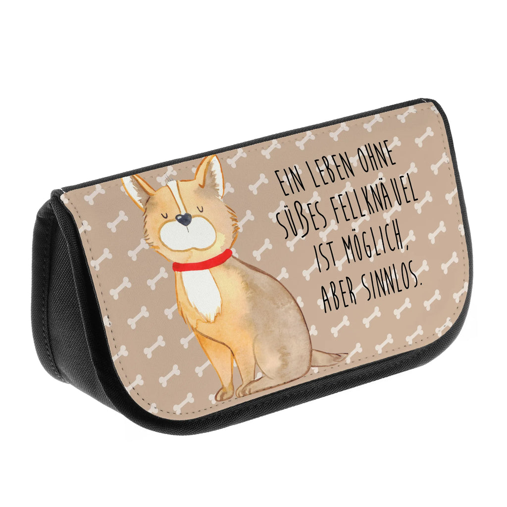 Kosmetiktasche Hund Glück Kosmetikbeutel, Kulturtasche, Kulturbeutel, Schminktasche, Make-Up Tasche, Kosmetiktasche, Beauty Bag, Kosmetiktasche Damen, Make Up Tasche, Kosmetik Tasche, Kosmetiktasche Klein, Kleine Kosmetiktasche, Schminktasche Klein, Kosmetiktasche Mit Fächern, Schminktäschen, Schminke Tasche, Kosmetiktaschen Damen, Beauty Case, Schmink Täschchen, Hund, Hundemotiv, Haustier, Hunderasse, Tierliebhaber, Hundebesitzer, Sprüche, Corgie, Hundeliebe, Spruch, Hundemama, Liebe