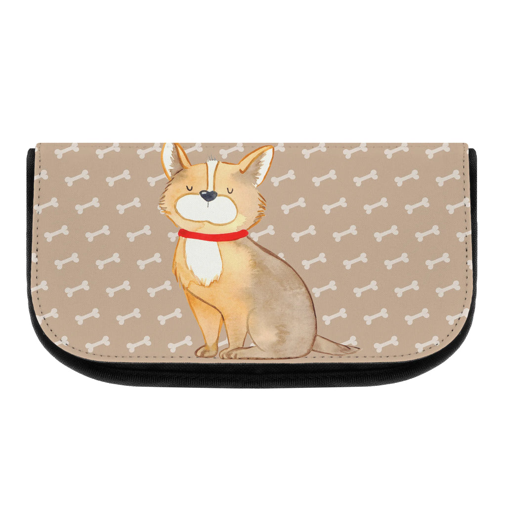 Kosmetiktasche Hund Glück Kosmetikbeutel, Kulturtasche, Kulturbeutel, Schminktasche, Make-Up Tasche, Kosmetiktasche, Beauty Bag, Kosmetiktasche Damen, Make Up Tasche, Kosmetik Tasche, Kosmetiktasche Klein, Kleine Kosmetiktasche, Schminktasche Klein, Kosmetiktasche Mit Fächern, Schminktäschen, Schminke Tasche, Kosmetiktaschen Damen, Beauty Case, Schmink Täschchen, Hund, Hundemotiv, Haustier, Hunderasse, Tierliebhaber, Hundebesitzer, Sprüche, Corgie, Hundeliebe, Spruch, Hundemama, Liebe