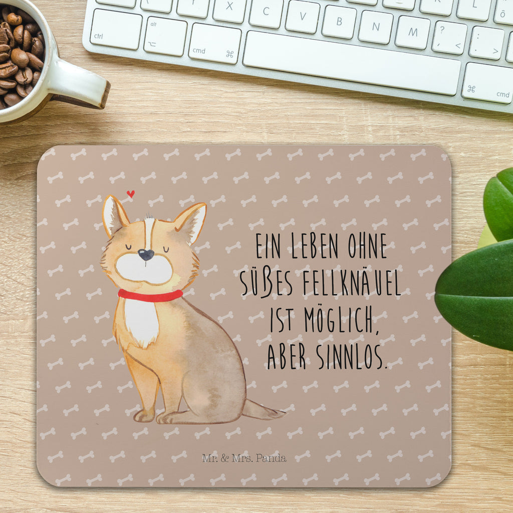 Mauspad Hund Glück Mousepad, Computer zubehör, Büroausstattung, PC Zubehör, Arbeitszimmer, Mauspad, Einzigartiges Mauspad, Designer Mauspad, Mausunterlage, Mauspad Büro, Hund, Hundemotiv, Haustier, Hunderasse, Tierliebhaber, Hundebesitzer, Sprüche, Corgie, Hundeliebe, Spruch, Hundemama, Liebe