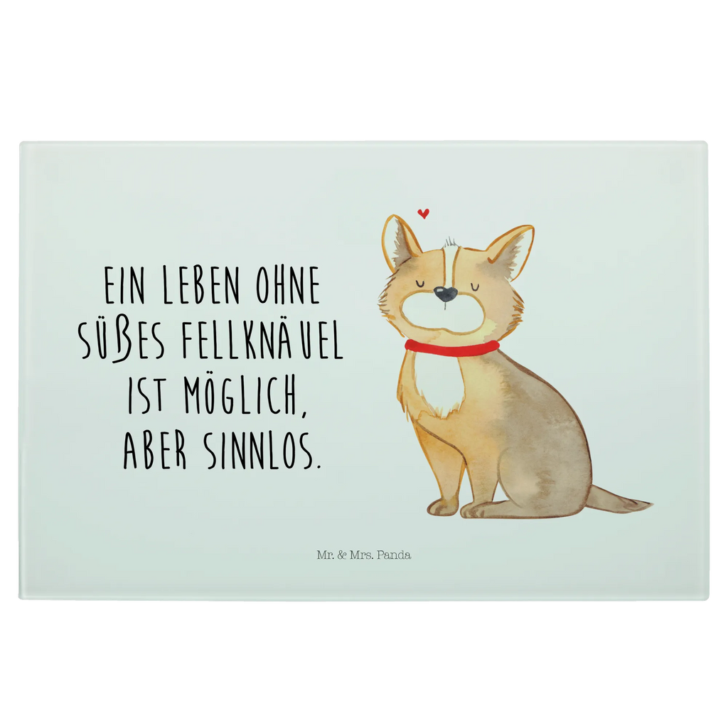 Glasschneidebrett Hund Glück Glasschneidebrett, Schneidebrett, Hund, Hundemotiv, Haustier, Hunderasse, Tierliebhaber, Hundebesitzer, Sprüche, Corgie, Hundeliebe, Spruch, Hundemama, Liebe