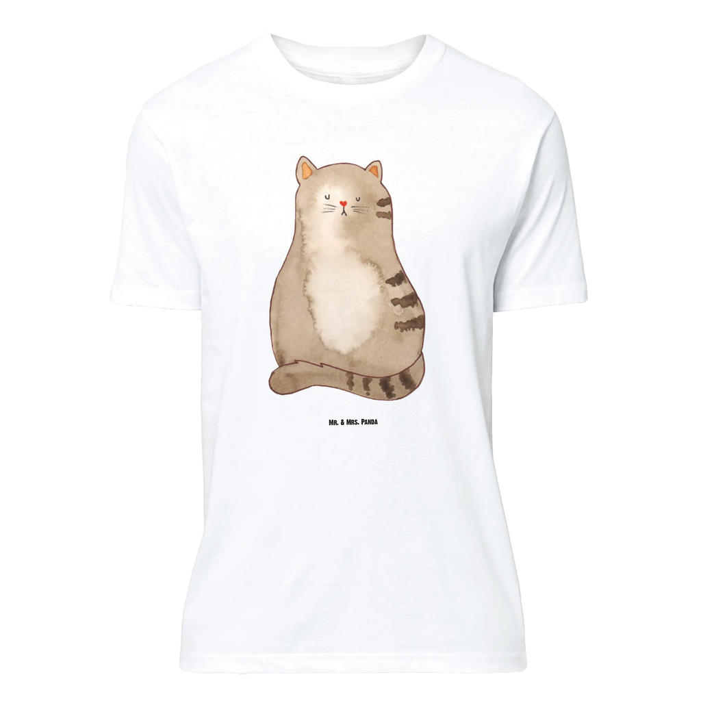 T-Shirt Standard Katze Sitzen T-Shirt, Shirt, Tshirt, Lustiges T-Shirt, T-Shirt mit Spruch, Party, Junggesellenabschied, Jubiläum, Geburstag, Herrn, Damen, Männer, Frauen, Schlafshirt, Nachthemd, Sprüche, Katze, Katzenmotiv, Katzenfan, Katzendeko, Katzenfreund, Katzenliebhaber, Katzenprodukte, Katzenartikel, Katzenaccessoires, Katzensouvenirs, Katzenliebhaberprodukte, Katzenmotive, Katzen, Kater, Mietze, Cat, Cats, Katzenhalter, Katzenbesitzerin, Haustier, Katzenliebe, Lebensinhalt, Liebe, Mittelpunkt, Familie