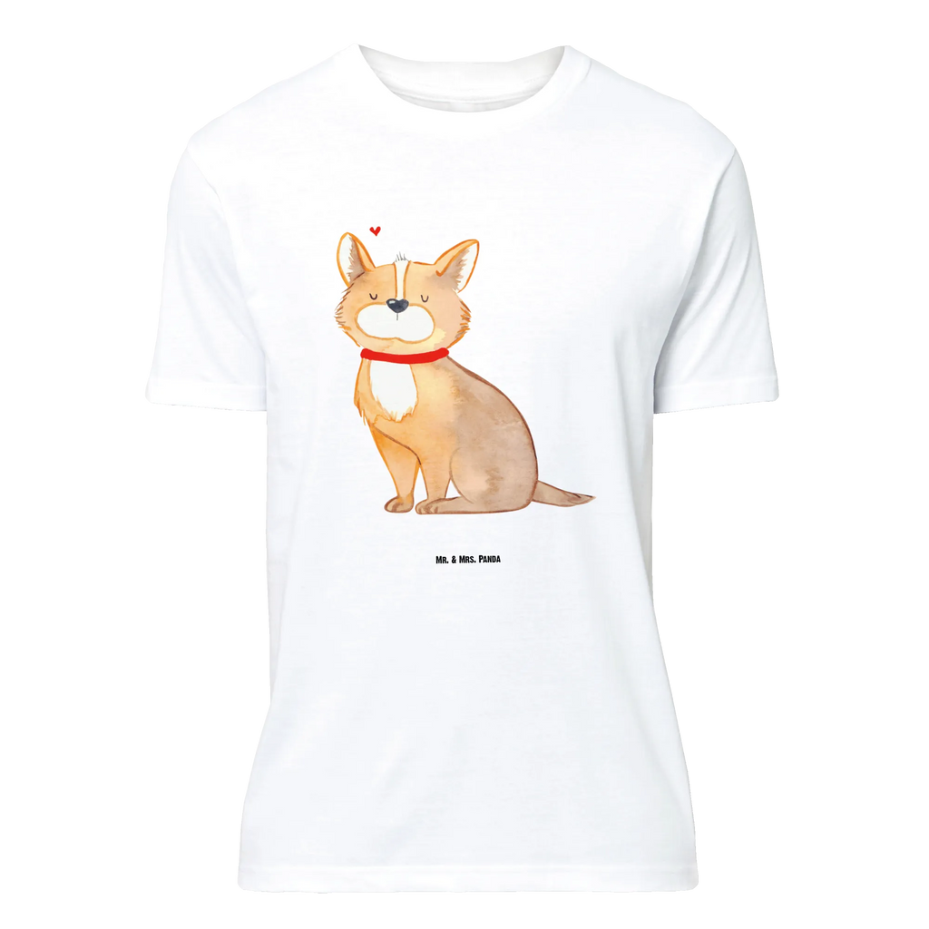 T-Shirt Standard Hund Glück T-Shirt, Shirt, Tshirt, Lustiges T-Shirt, T-Shirt mit Spruch, Party, Junggesellenabschied, Jubiläum, Geburstag, Herrn, Damen, Männer, Frauen, Schlafshirt, Nachthemd, Sprüche, Hund, Hundemotiv, Haustier, Hunderasse, Tierliebhaber, Hundebesitzer, Corgie, Hundeliebe, Spruch, Hundemama, Liebe