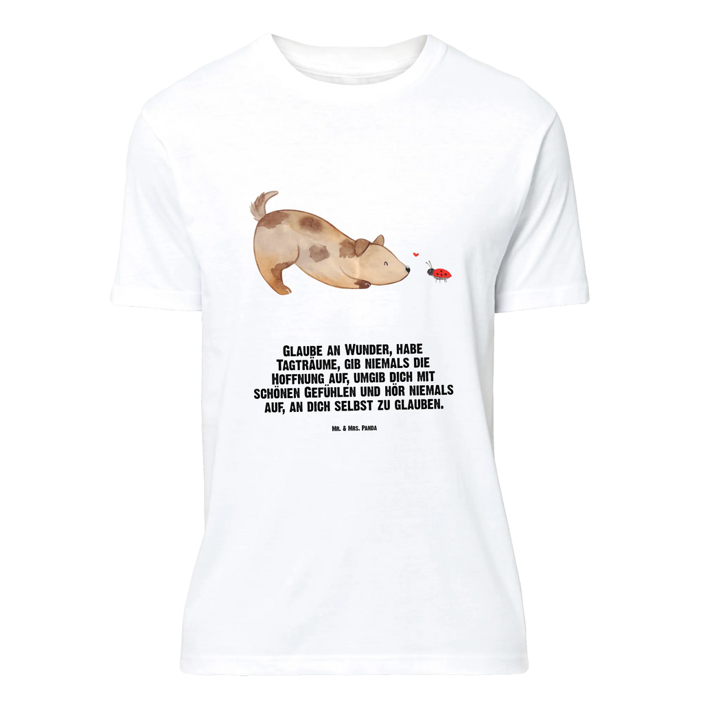 T-Shirt Standard Hund Marienkäfer T-Shirt, Shirt, Tshirt, Lustiges T-Shirt, T-Shirt mit Spruch, Party, Junggesellenabschied, Jubiläum, Geburstag, Herrn, Damen, Männer, Frauen, Schlafshirt, Nachthemd, Sprüche, Hund, Hundemotiv, Haustier, Hunderasse, Tierliebhaber, Hundebesitzer, Hunde, Hundespruch, Marienkäfer, Mischling, Mischlinghund