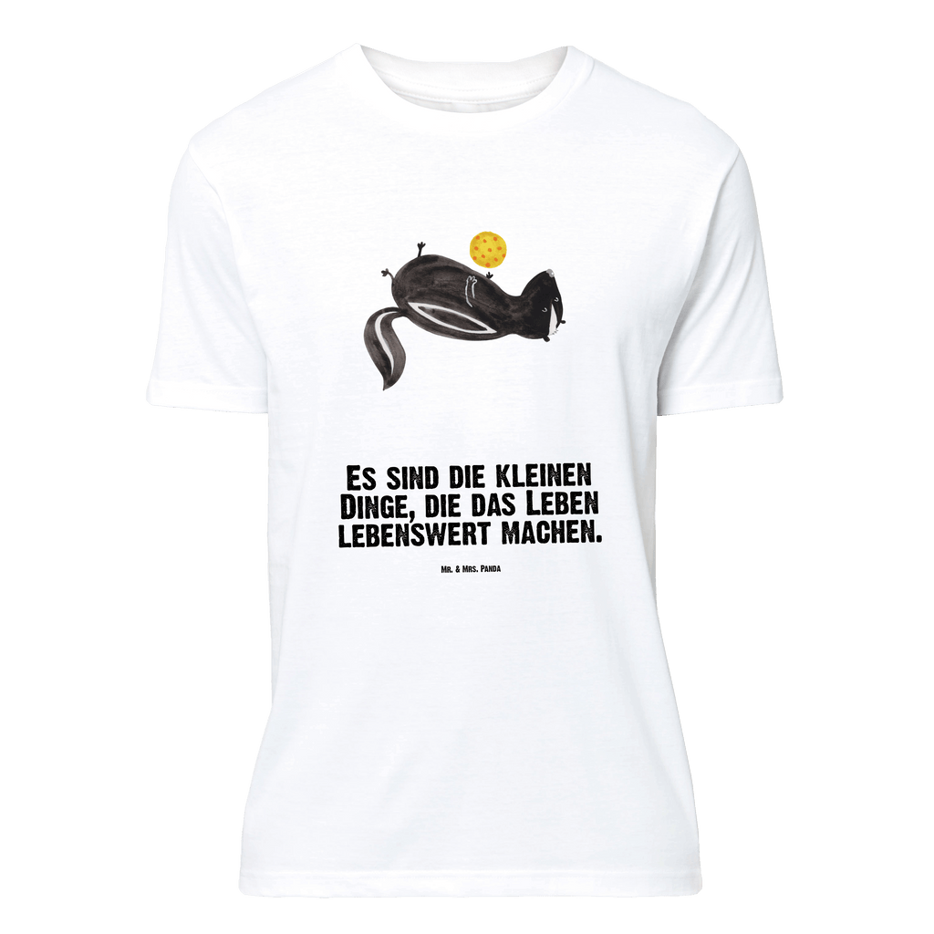 T-Shirt Standard Stinktier Ball T-Shirt, Shirt, Tshirt, Lustiges T-Shirt, T-Shirt mit Spruch, Party, Junggesellenabschied, Jubiläum, Geburstag, Herrn, Damen, Männer, Frauen, Schlafshirt, Nachthemd, Sprüche, Stinktier, Skunk, Wildtier, Raubtier, Stinker, Stinki, verspielt, Weisheit