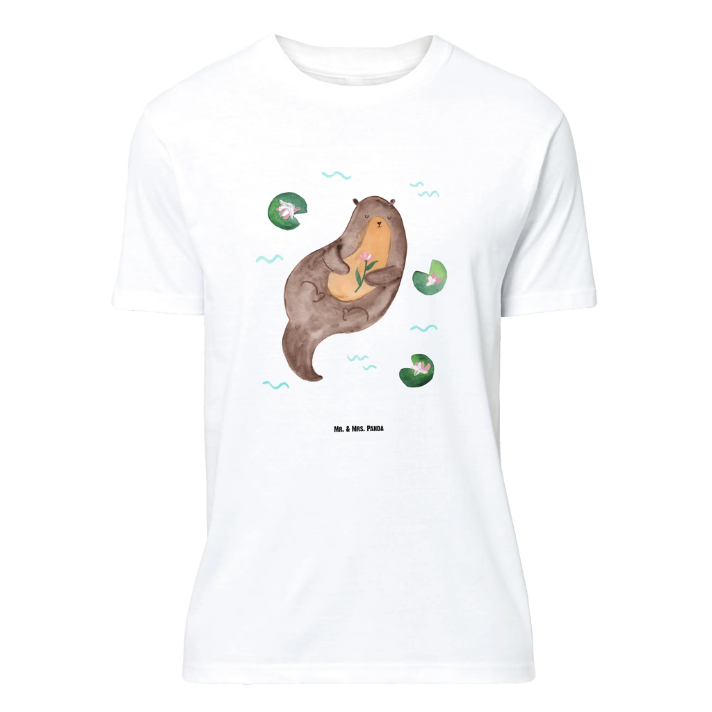 T-Shirt Standard Otter Seerose T-Shirt, Shirt, Tshirt, Lustiges T-Shirt, T-Shirt mit Spruch, Party, Junggesellenabschied, Jubiläum, Geburstag, Herrn, Damen, Männer, Frauen, Schlafshirt, Nachthemd, Sprüche, Otter, Fischotter, Seeotter, Otter Seeotter See Otter