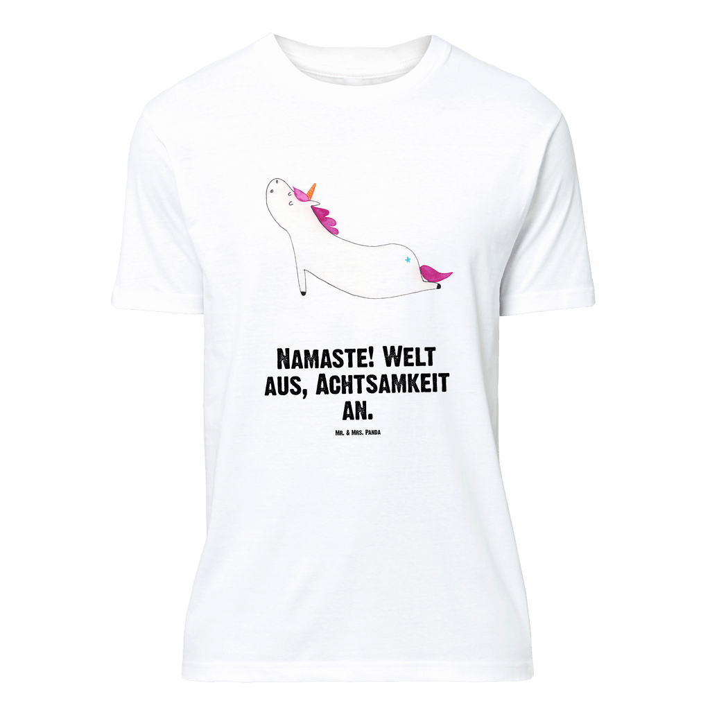 T-Shirt Standard Einhorn Yoga T-Shirt, Shirt, Tshirt, Lustiges T-Shirt, T-Shirt mit Spruch, Party, Junggesellenabschied, Jubiläum, Geburstag, Herrn, Damen, Männer, Frauen, Schlafshirt, Nachthemd, Sprüche, Einhorn, Einhörner, Einhorn Deko, Pegasus, Unicorn, Yoga, Namaste, Achtsamkeit, Entspannung, Joga, Yogamatte, Sport, lustig, witzig, süß