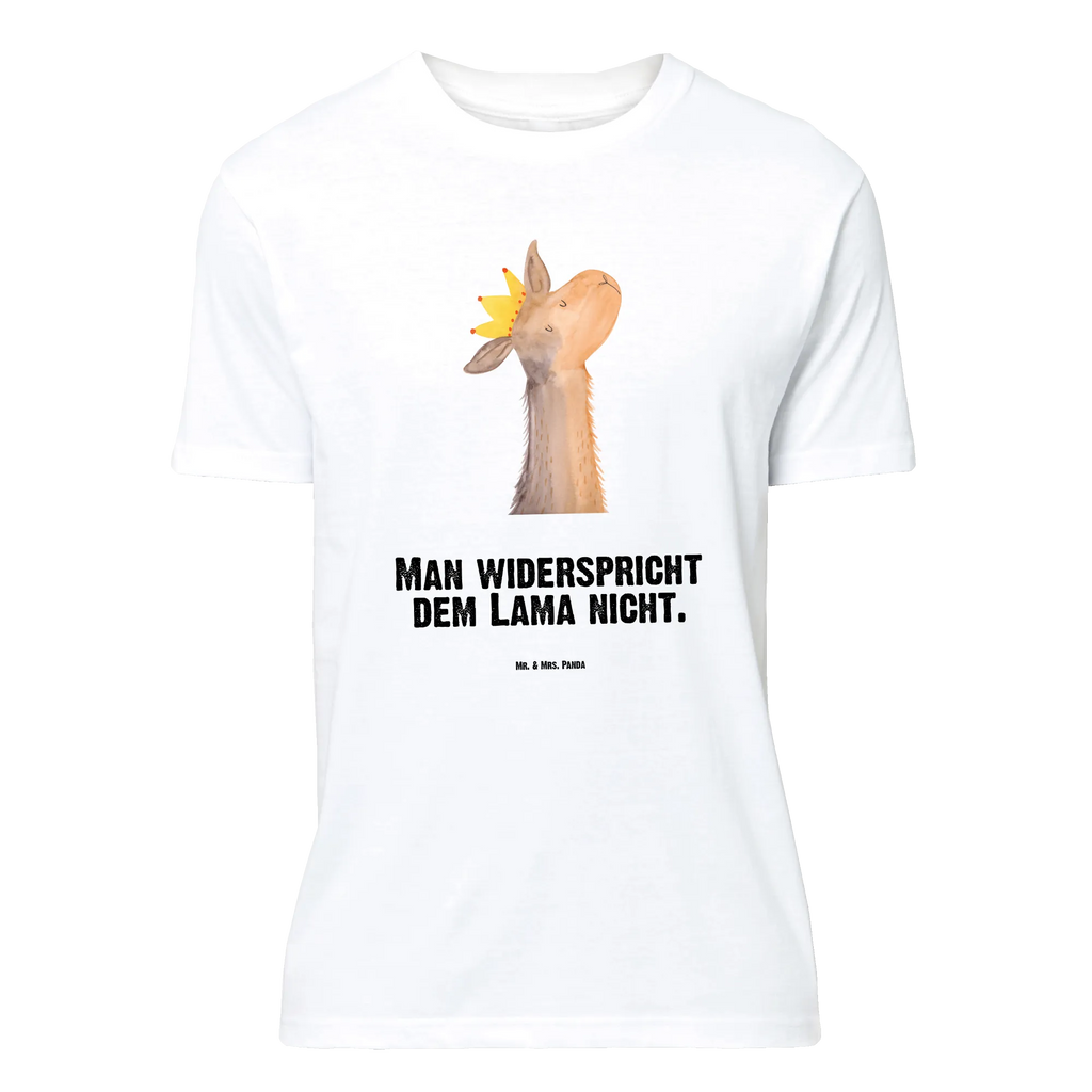 T-Shirt Standard Lamakopf König T-Shirt, Shirt, Tshirt, Lustiges T-Shirt, T-Shirt mit Spruch, Party, Junggesellenabschied, Jubiläum, Geburstag, Herrn, Damen, Männer, Frauen, Schlafshirt, Nachthemd, Sprüche, Lama, Alpaka, Lamas, König, Königin, Freundin, Mama, Papa, Büro Kollege, Kollegin, Chef, Vorgesetzter, Abi, Abitur