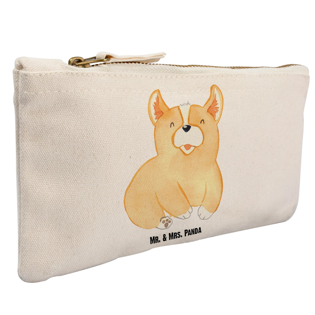 Schminktasche Corgie Schminktasche, Kosmetiktasche, Kosmetikbeutel, Stiftemäppchen, Etui, Federmappe, Makeup, XXL, Schminketui, Kosmetiketui, Schlamperetui, Hund, Hundemotiv, Haustier, Hunderasse, Tierliebhaber, Hundebesitzer, Sprüche, Corgie, Welsh Corgie Pembroke, britisch, Motivation, Spruch, Hundespruch, Lebensfreude