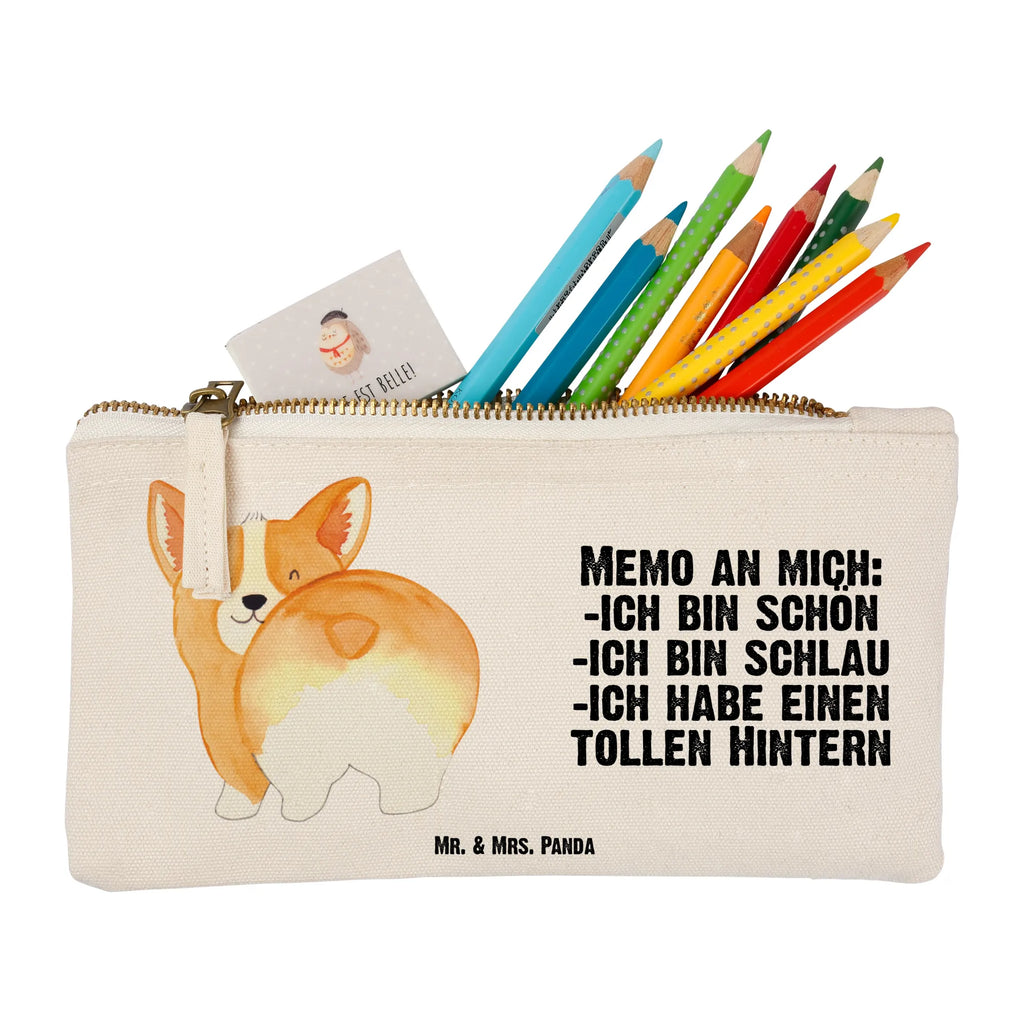 Schminktasche Corgi Po Schminktasche, Kosmetiktasche, Kosmetikbeutel, Stiftemäppchen, Etui, Federmappe, Makeup, XXL, Schminketui, Kosmetiketui, Schlamperetui, Hund, Hundemotiv, Haustier, Hunderasse, Tierliebhaber, Hundebesitzer, Sprüche, Corgie, Hundeliebe, Motivation, Selbstliebe, Spruch