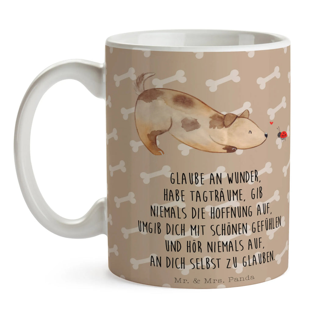 Tasse Hund Marienkäfer Tasse, Kaffeetasse, Teetasse, Becher, Kaffeebecher, Teebecher, Keramiktasse, Porzellantasse, Büro Tasse, Geschenk Tasse, Tasse Sprüche, Tasse Motive, Kaffeetassen, Tasse bedrucken, Designer Tasse, Cappuccino Tassen, Schöne Teetassen, Hund, Hundemotiv, Haustier, Hunderasse, Tierliebhaber, Hundebesitzer, Sprüche, Hunde, Hundespruch, Marienkäfer, Mischling, Mischlinghund