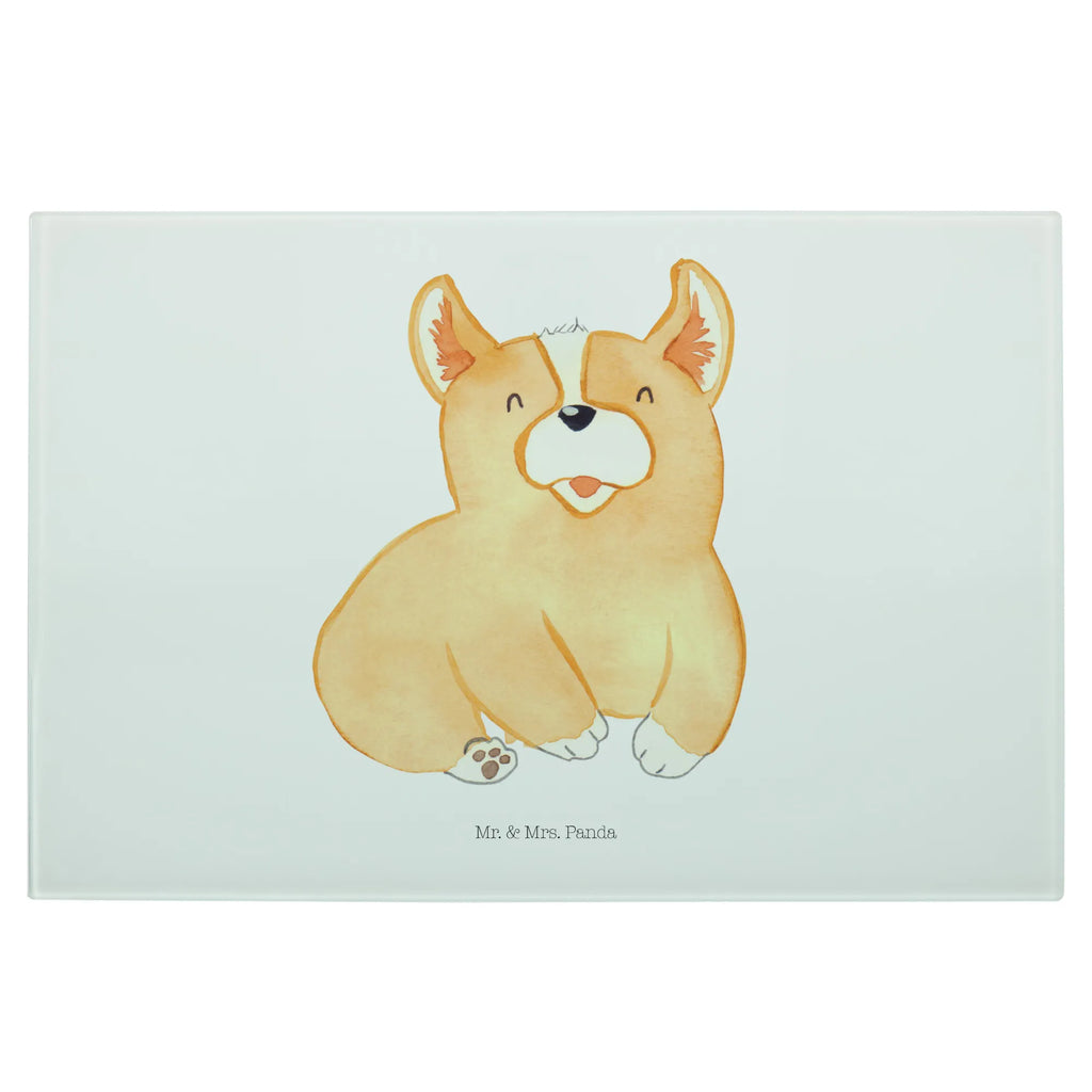 Glasschneidebrett Corgie Glasschneidebrett, Schneidebrett, Hund, Hundemotiv, Haustier, Hunderasse, Tierliebhaber, Hundebesitzer, Sprüche, Corgie, Welsh Corgie Pembroke, britisch, Motivation, Spruch, Hundespruch, Lebensfreude