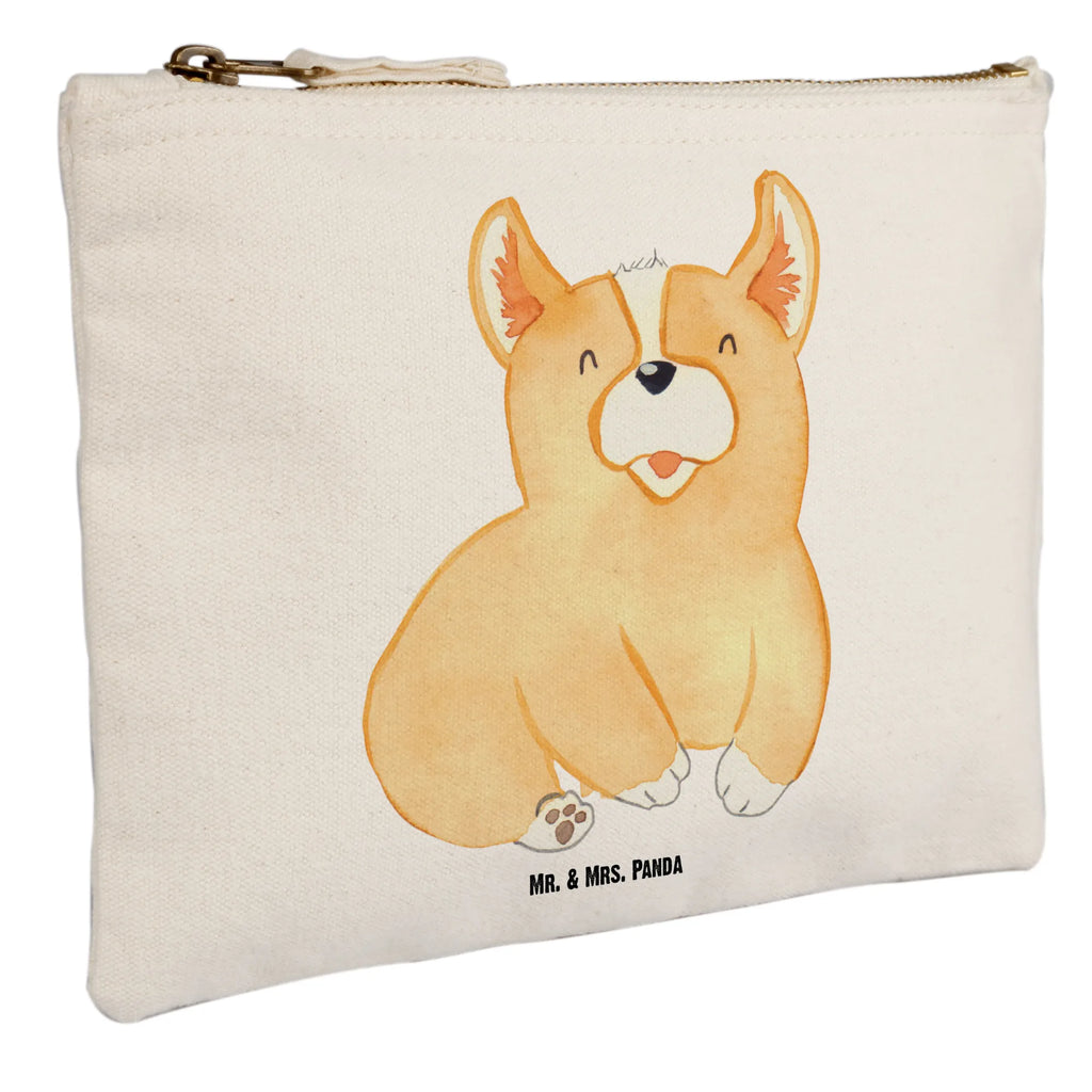 Schminktasche Corgie Schminktasche, Kosmetiktasche, Kosmetikbeutel, Stiftemäppchen, Etui, Federmappe, Makeup, XXL, Schminketui, Kosmetiketui, Schlamperetui, Hund, Hundemotiv, Haustier, Hunderasse, Tierliebhaber, Hundebesitzer, Sprüche, Corgie, Welsh Corgie Pembroke, britisch, Motivation, Spruch, Hundespruch, Lebensfreude