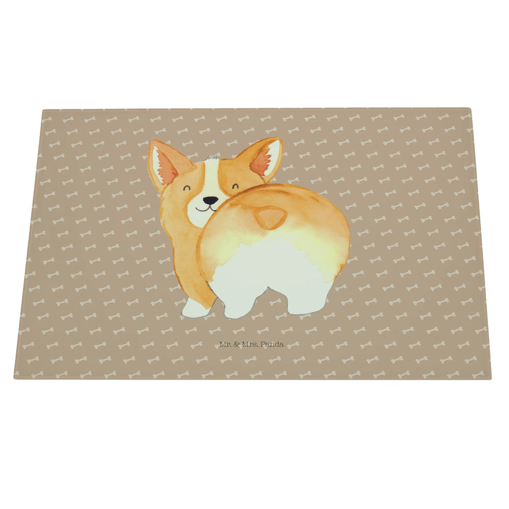 Glasschneidebrett Corgi Po Glasschneidebrett, Schneidebrett, Hund, Hundemotiv, Haustier, Hunderasse, Tierliebhaber, Hundebesitzer, Sprüche, Corgie, Hundeliebe, Motivation, Selbstliebe, Spruch