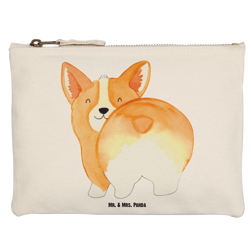 Schminktasche Corgi Po Schminktasche, Kosmetiktasche, Kosmetikbeutel, Stiftemäppchen, Etui, Federmappe, Makeup, XXL, Schminketui, Kosmetiketui, Schlamperetui, Hund, Hundemotiv, Haustier, Hunderasse, Tierliebhaber, Hundebesitzer, Sprüche, Corgie, Hundeliebe, Motivation, Selbstliebe, Spruch