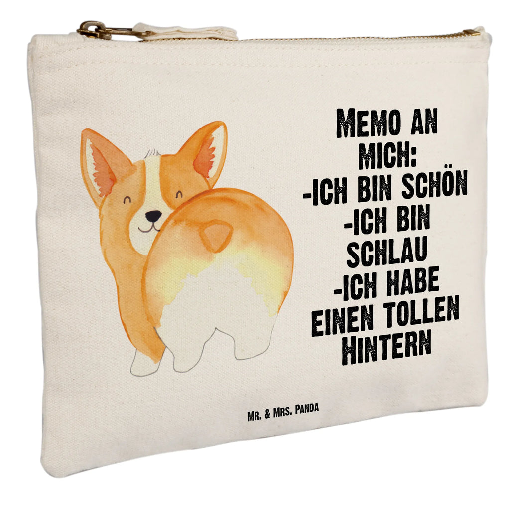 Schminktasche Corgi Po Schminktasche, Kosmetiktasche, Kosmetikbeutel, Stiftemäppchen, Etui, Federmappe, Makeup, XXL, Schminketui, Kosmetiketui, Schlamperetui, Hund, Hundemotiv, Haustier, Hunderasse, Tierliebhaber, Hundebesitzer, Sprüche, Corgie, Hundeliebe, Motivation, Selbstliebe, Spruch