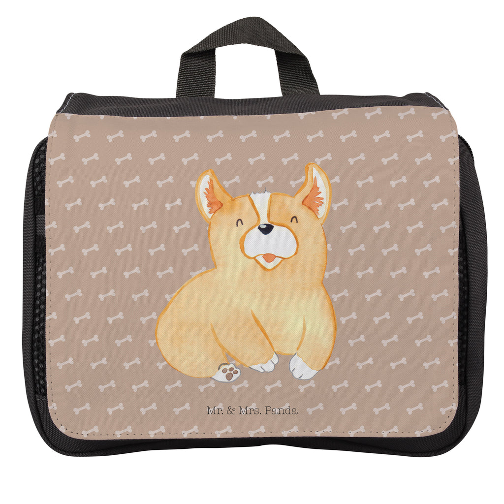 Kulturbeutel Corgie Kulturbeutel, Zum Aufhängen, Waschtasche, Kosmetiktasche, Damen, Herren, Aufbewahrungstasche, Schminktasche, Kosmetikbeutel, Organizer, Kulturtasche, Schminkutensil, Hund, Hundemotiv, Haustier, Hunderasse, Tierliebhaber, Hundebesitzer, Sprüche, Corgie, Welsh Corgie Pembroke, britisch, Motivation, Spruch, Hundespruch, Lebensfreude