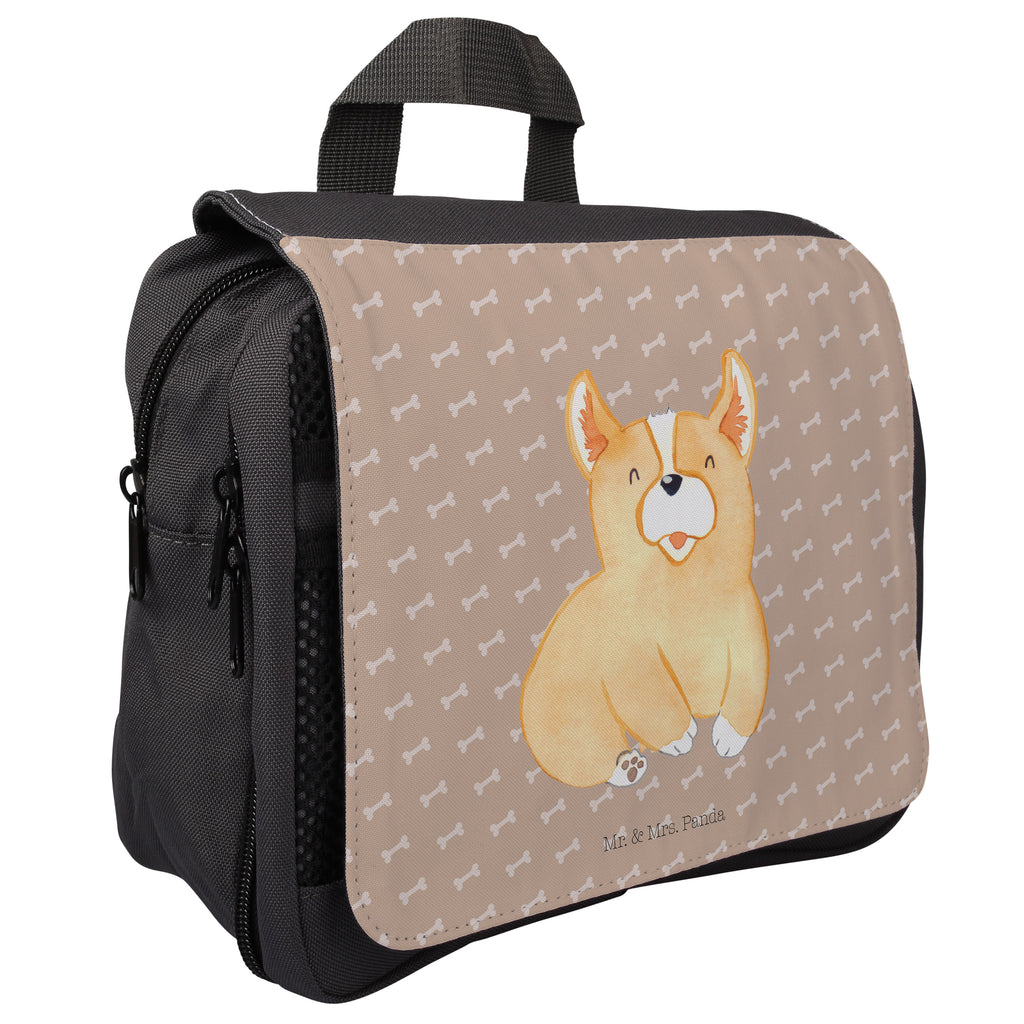 Kulturbeutel Corgie Kulturbeutel, Zum Aufhängen, Waschtasche, Kosmetiktasche, Damen, Herren, Aufbewahrungstasche, Schminktasche, Kosmetikbeutel, Organizer, Kulturtasche, Schminkutensil, Hund, Hundemotiv, Haustier, Hunderasse, Tierliebhaber, Hundebesitzer, Sprüche, Corgie, Welsh Corgie Pembroke, britisch, Motivation, Spruch, Hundespruch, Lebensfreude