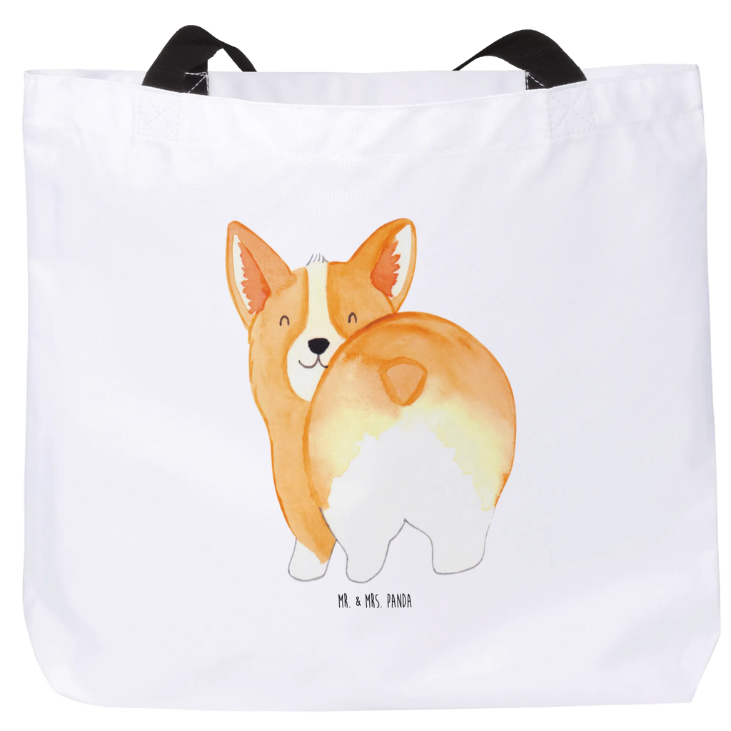 Shopper Corgie Po Beutel, Einkaufstasche, Tasche, Strandtasche, Einkaufsbeutel, Shopper, Schultasche, Freizeittasche, Tragebeutel, Schulbeutel, Alltagstasche, Hund, Hundemotiv, Haustier, Hunderasse, Tierliebhaber, Hundebesitzer, Sprüche, Corgie, Hundeliebe, Motivation, Selbstliebe, Spruch