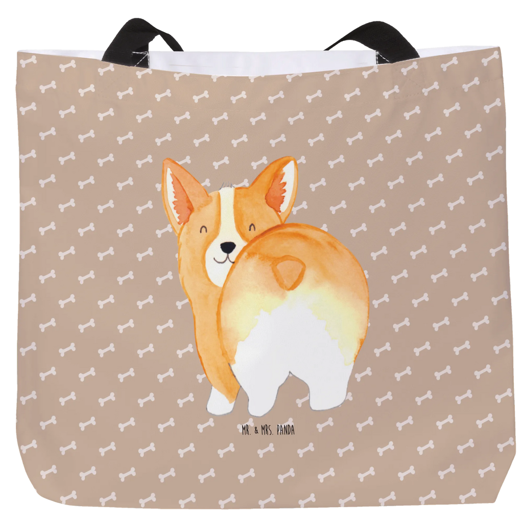 Shopper Corgie Po Beutel, Einkaufstasche, Tasche, Strandtasche, Einkaufsbeutel, Shopper, Schultasche, Freizeittasche, Tragebeutel, Schulbeutel, Alltagstasche, Hund, Hundemotiv, Haustier, Hunderasse, Tierliebhaber, Hundebesitzer, Sprüche, Corgie, Hundeliebe, Motivation, Selbstliebe, Spruch