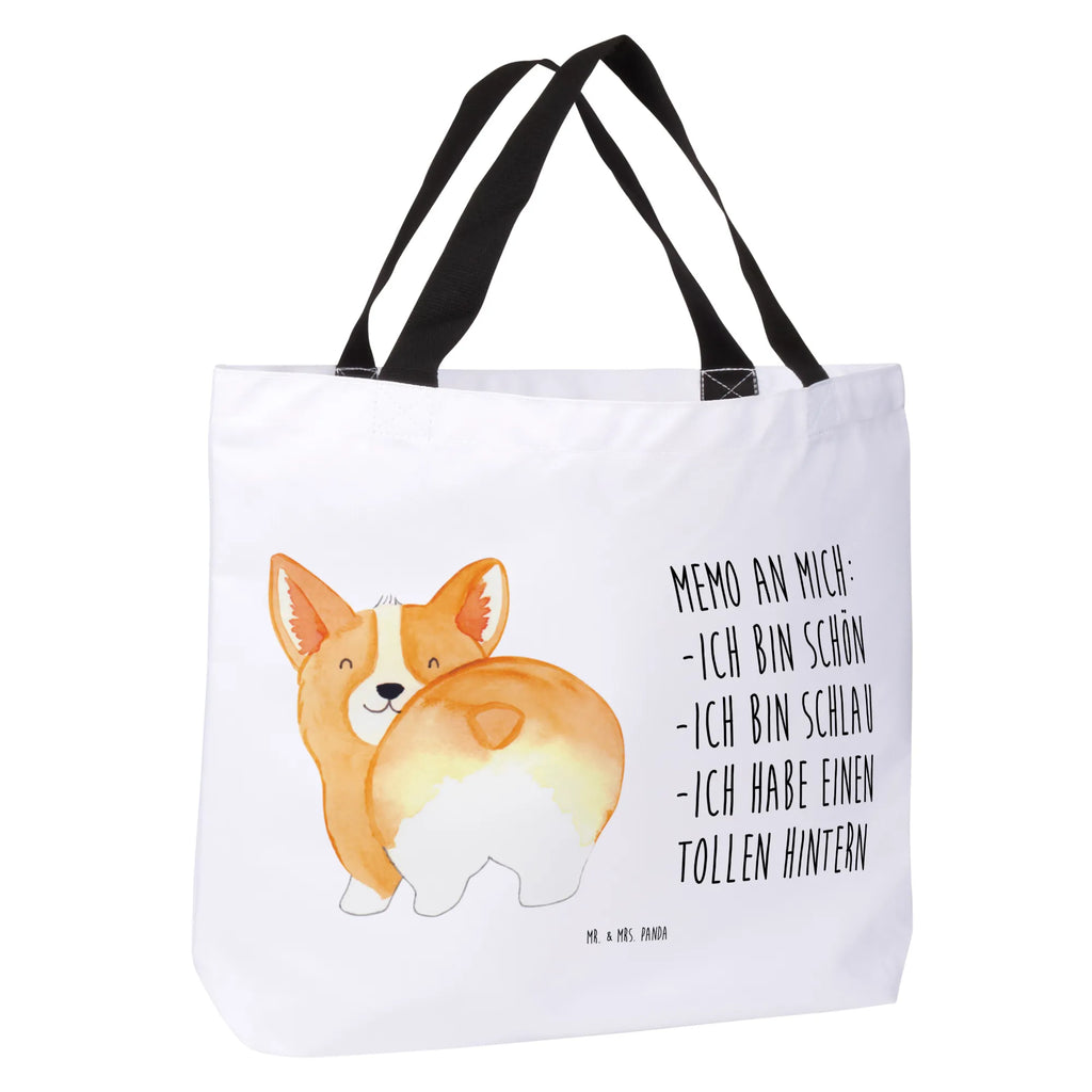 Shopper Corgie Po Beutel, Einkaufstasche, Tasche, Strandtasche, Einkaufsbeutel, Shopper, Schultasche, Freizeittasche, Tragebeutel, Schulbeutel, Alltagstasche, Hund, Hundemotiv, Haustier, Hunderasse, Tierliebhaber, Hundebesitzer, Sprüche, Corgie, Hundeliebe, Motivation, Selbstliebe, Spruch