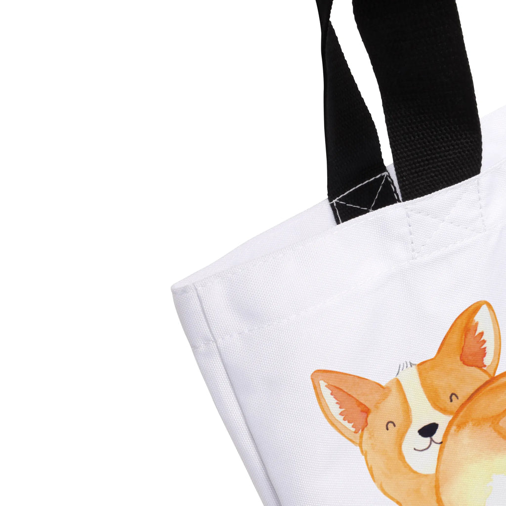 Shopper Corgie Po Beutel, Einkaufstasche, Tasche, Strandtasche, Einkaufsbeutel, Shopper, Schultasche, Freizeittasche, Tragebeutel, Schulbeutel, Alltagstasche, Hund, Hundemotiv, Haustier, Hunderasse, Tierliebhaber, Hundebesitzer, Sprüche, Corgie, Hundeliebe, Motivation, Selbstliebe, Spruch