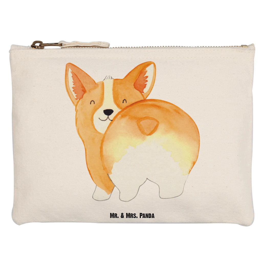 Schminktasche Corgi Po Schminktasche, Kosmetiktasche, Kosmetikbeutel, Stiftemäppchen, Etui, Federmappe, Makeup, XXL, Schminketui, Kosmetiketui, Schlamperetui, Hund, Hundemotiv, Haustier, Hunderasse, Tierliebhaber, Hundebesitzer, Sprüche, Corgie, Hundeliebe, Motivation, Selbstliebe, Spruch