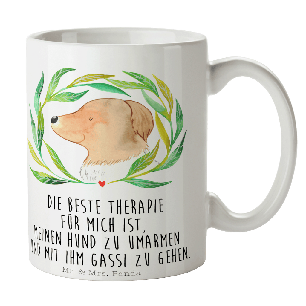 Tasse Hund Blumen Tasse, Kaffeetasse, Teetasse, Becher, Kaffeebecher, Teebecher, Keramiktasse, Porzellantasse, Büro Tasse, Geschenk Tasse, Tasse Sprüche, Tasse Motive, Kaffeetassen, Tasse bedrucken, Designer Tasse, Cappuccino Tassen, Schöne Teetassen, Hund, Hundemotiv, Haustier, Hunderasse, Tierliebhaber, Hundebesitzer, Sprüche, Ranke, Therapie, Selbsttherapie, Hundeliebe, Hundeglück, Hunde