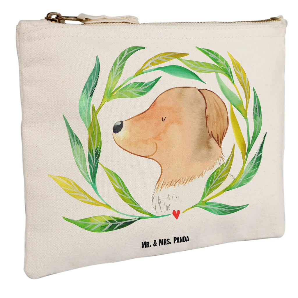 Schminktasche Hund Blumen Schminktasche, Kosmetiktasche, Kosmetikbeutel, Stiftemäppchen, Etui, Federmappe, Makeup, XXL, Schminketui, Kosmetiketui, Schlamperetui, Hund, Hundemotiv, Haustier, Hunderasse, Tierliebhaber, Hundebesitzer, Sprüche, Ranke, Therapie, Selbsttherapie, Hundeliebe, Hundeglück, Hunde