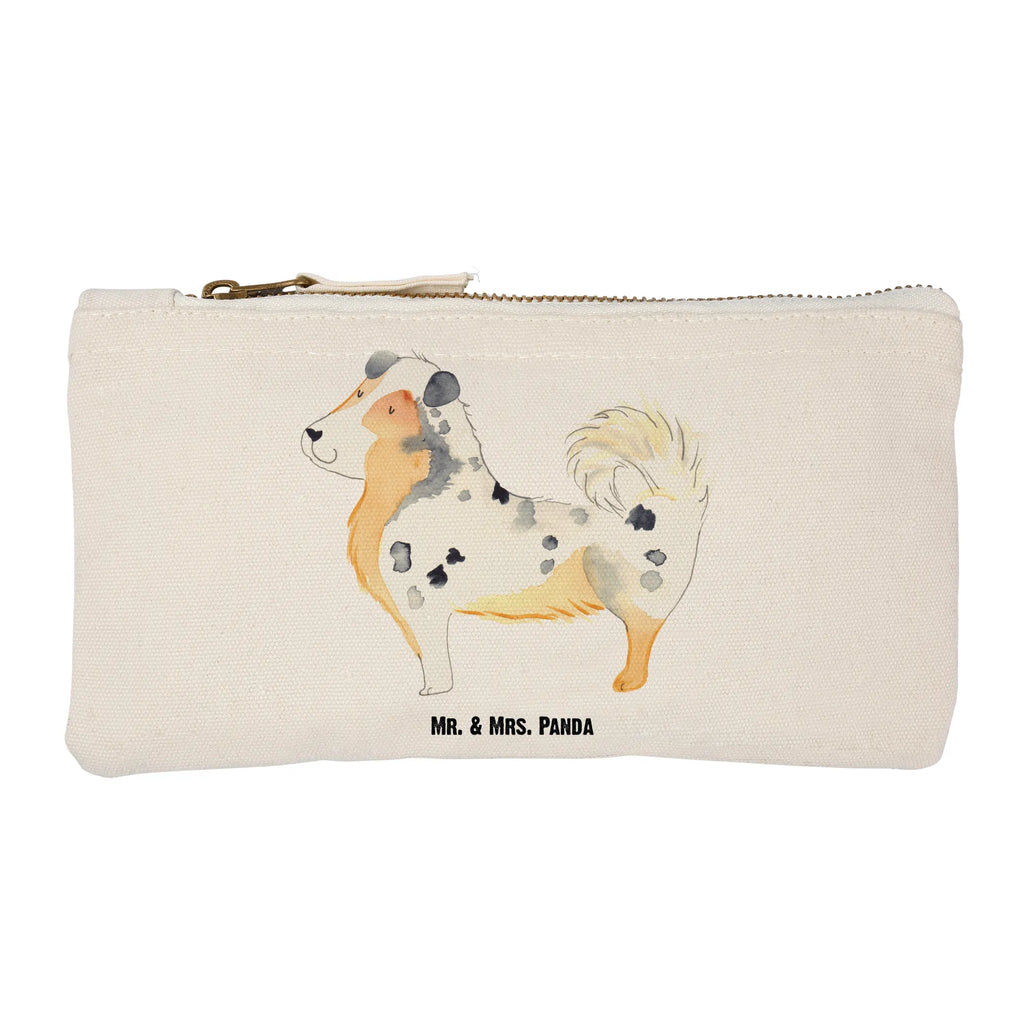 Schminktasche Hund Australien Shepherd Schminktasche, Kosmetiktasche, Kosmetikbeutel, Stiftemäppchen, Etui, Federmappe, Makeup, XXL, Schminketui, Kosmetiketui, Schlamperetui, Hund, Hundemotiv, Haustier, Hunderasse, Tierliebhaber, Hundebesitzer, Sprüche, Australien Shepherd, Shepherd, Hundeliebe, Familienhund, Spruch