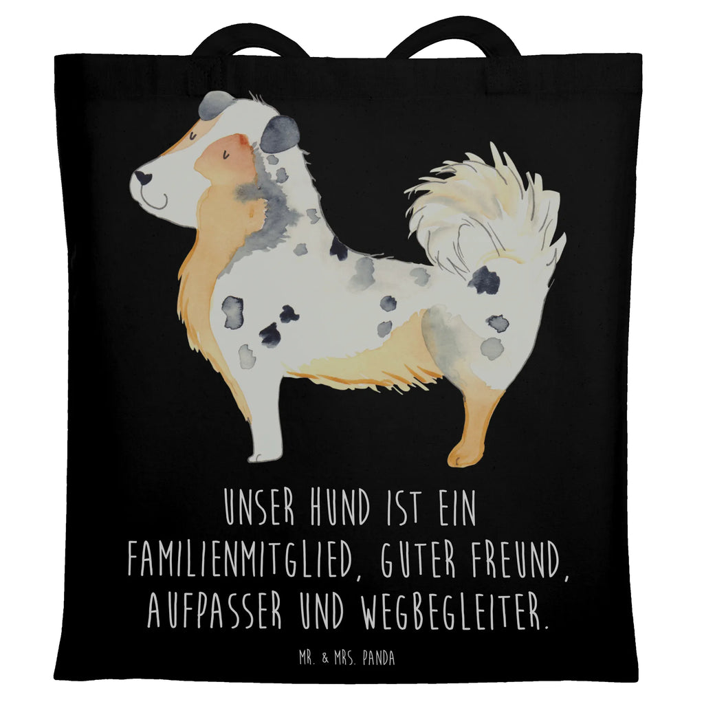 Tragetasche Hund Australien Shepherd Beuteltasche, Beutel, Einkaufstasche, Jutebeutel, Stoffbeutel, Tasche, Shopper, Umhängetasche, Strandtasche, Schultertasche, Stofftasche, Tragetasche, Badetasche, Jutetasche, Einkaufstüte, Laptoptasche, Hund, Hundemotiv, Haustier, Hunderasse, Tierliebhaber, Hundebesitzer, Sprüche, Australien Shepherd, Shepherd, Hundeliebe, Familienhund, Spruch