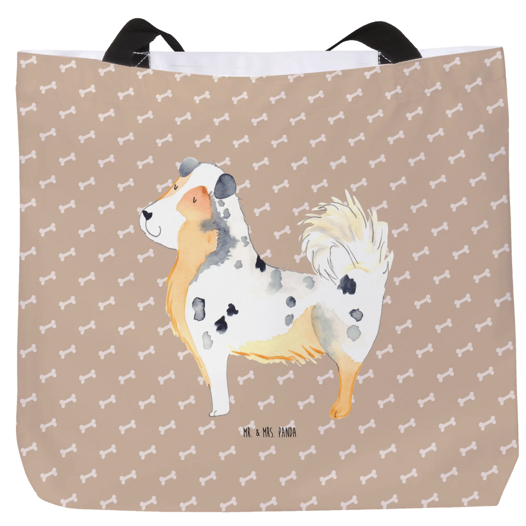 Shopper Hund Australien Shepherd Beutel, Einkaufstasche, Tasche, Strandtasche, Einkaufsbeutel, Shopper, Schultasche, Freizeittasche, Tragebeutel, Schulbeutel, Alltagstasche, Hund, Hundemotiv, Haustier, Hunderasse, Tierliebhaber, Hundebesitzer, Sprüche, Australien Shepherd, Shepherd, Hundeliebe, Familienhund, Spruch