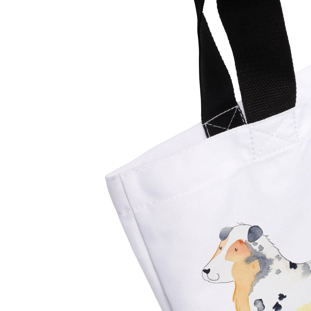 Shopper Hund Australien Shepherd Beutel, Einkaufstasche, Tasche, Strandtasche, Einkaufsbeutel, Shopper, Schultasche, Freizeittasche, Tragebeutel, Schulbeutel, Alltagstasche, Hund, Hundemotiv, Haustier, Hunderasse, Tierliebhaber, Hundebesitzer, Sprüche, Australien Shepherd, Shepherd, Hundeliebe, Familienhund, Spruch