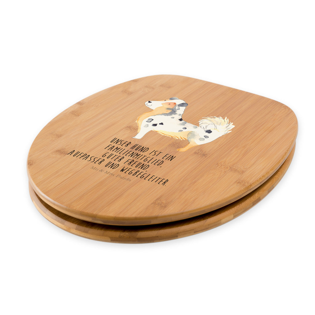 Motiv WC Sitz Hund Australien Shepherd Klobrille, Klodeckel, Toilettendeckel, WC-Sitz, Toilette, Hund, Hundemotiv, Haustier, Hunderasse, Tierliebhaber, Hundebesitzer, Sprüche, Australien Shepherd, Shepherd, Hundeliebe, Familienhund, Spruch