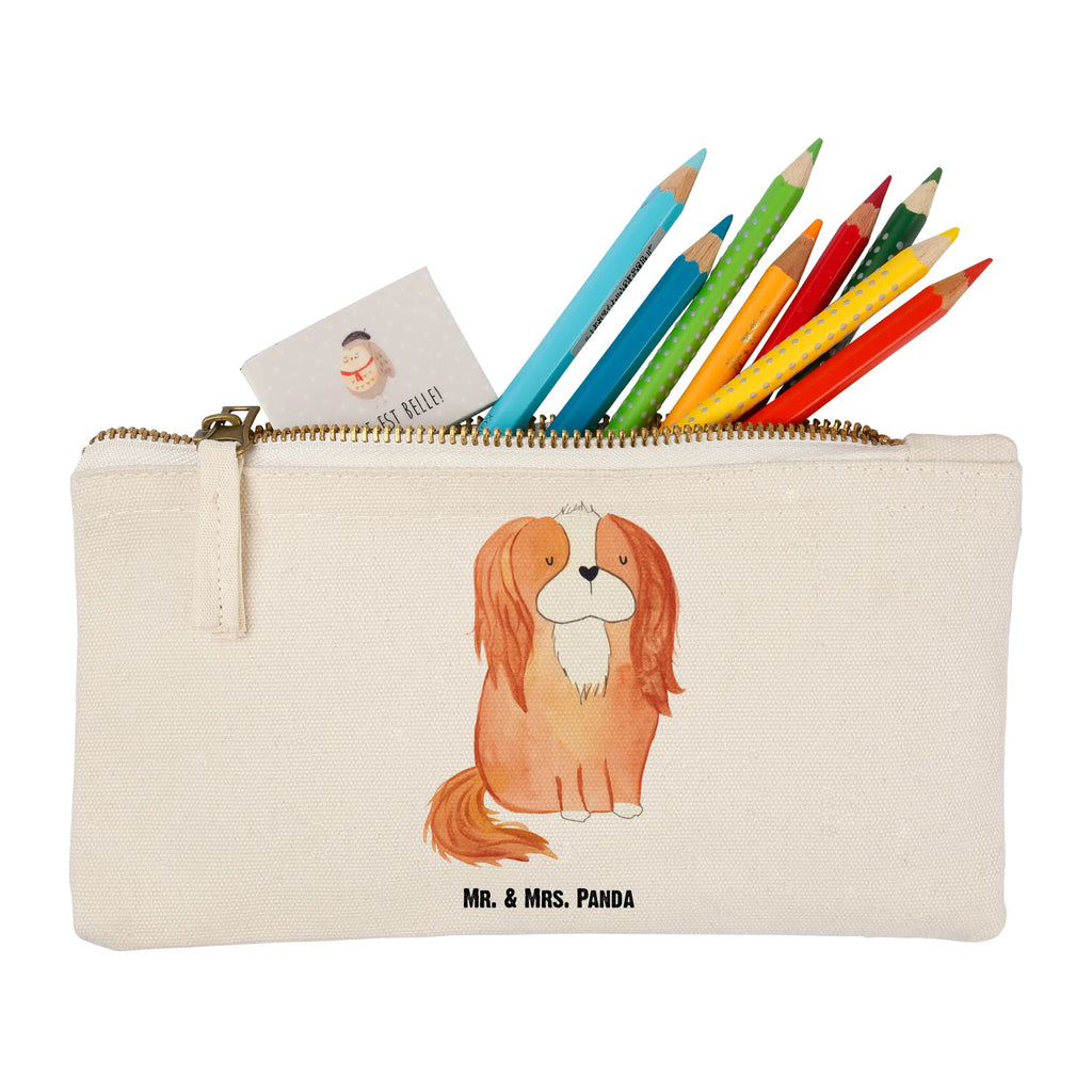 Schminktasche Hund Cavalier King Charles Spaniel Schminktasche, Kosmetiktasche, Kosmetikbeutel, Stiftemäppchen, Etui, Federmappe, Makeup, XXL, Schminketui, Kosmetiketui, Schlamperetui, Hund, Hundemotiv, Haustier, Hunderasse, Tierliebhaber, Hundebesitzer, Sprüche, Cavalier King Charles Spaniel, Cockerspaniel, Spaniel, Spruch, schönster Hund