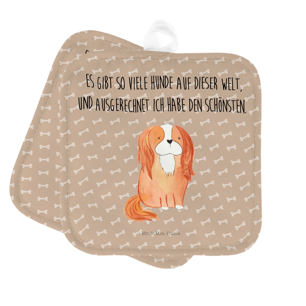 2er Set Topflappen  Cavalier King Charles Spaniel Topflappen, Topfuntersetzer, Ofenhandschuh, Topflappen Set, Topflappen lustig, Topflappen mit Spruch, Ofenhandschuhe, Topfhandschuhe, Topfhandschuh, Topflappenset, Topflappen 2er Set, Schöne Topflappen, Hund, Hundemotiv, Haustier, Hunderasse, Tierliebhaber, Hundebesitzer, Sprüche, Cavalier King Charles Spaniel, Cockerspaniel, Spaniel, Spruch, schönster Hund