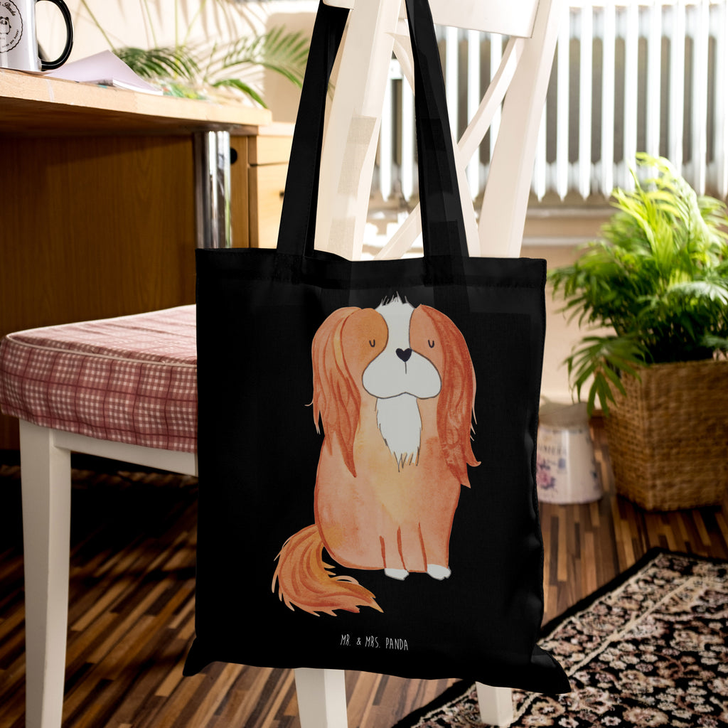 Tragetasche Hund Cavalier King Charles Spaniel Beuteltasche, Beutel, Einkaufstasche, Jutebeutel, Stoffbeutel, Tasche, Shopper, Umhängetasche, Strandtasche, Schultertasche, Stofftasche, Tragetasche, Badetasche, Jutetasche, Einkaufstüte, Laptoptasche, Hund, Hundemotiv, Haustier, Hunderasse, Tierliebhaber, Hundebesitzer, Sprüche, Cavalier King Charles Spaniel, Cockerspaniel, Spaniel, Spruch, schönster Hund