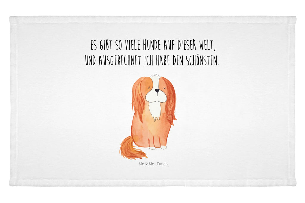 Handtuch Hund Cavalier King Charles Spaniel Gästetuch, Reisehandtuch, Sport Handtuch, Frottier, Kinder Handtuch, Hund, Hundemotiv, Haustier, Hunderasse, Tierliebhaber, Hundebesitzer, Sprüche, Cavalier King Charles Spaniel, Cockerspaniel, Spaniel, Spruch, schönster Hund