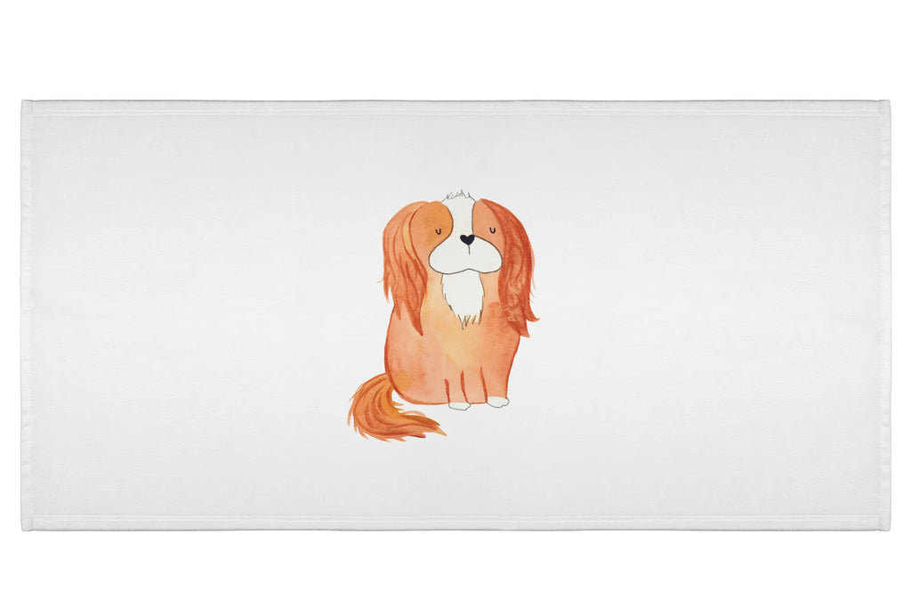 Handtuch Hund Cavalier King Charles Spaniel Handtuch, Badehandtuch, Badezimmer, Handtücher, groß, Kinder, Baby, Hund, Hundemotiv, Haustier, Hunderasse, Tierliebhaber, Hundebesitzer, Sprüche, Cavalier King Charles Spaniel, Cockerspaniel, Spaniel, Spruch, schönster Hund