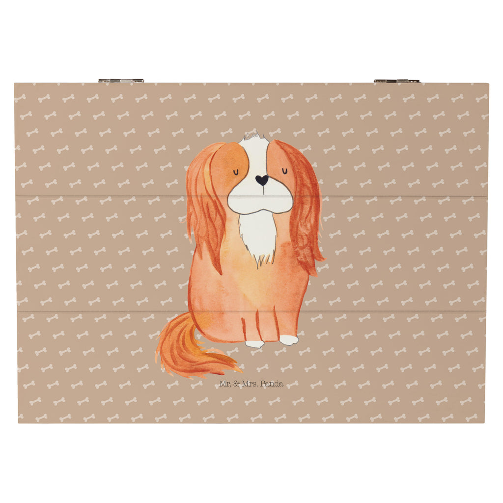 Holzkiste Hund Cavalier King Charles Spaniel Holzkiste, Kiste, Schatzkiste, Truhe, Schatulle, XXL, Erinnerungsbox, Erinnerungskiste, Dekokiste, Aufbewahrungsbox, Geschenkbox, Geschenkdose, Hund, Hundemotiv, Haustier, Hunderasse, Tierliebhaber, Hundebesitzer, Sprüche, Cavalier King Charles Spaniel, Cockerspaniel, Spaniel, Spruch, schönster Hund