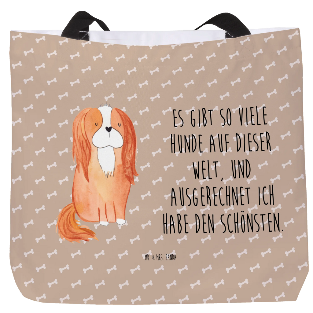 Shopper Hund Cavalier King Charles Spaniel Beutel, Einkaufstasche, Tasche, Strandtasche, Einkaufsbeutel, Shopper, Schultasche, Freizeittasche, Tragebeutel, Schulbeutel, Alltagstasche, Hund, Hundemotiv, Haustier, Hunderasse, Tierliebhaber, Hundebesitzer, Sprüche, Cavalier King Charles Spaniel, Cockerspaniel, Spaniel, Spruch, schönster Hund