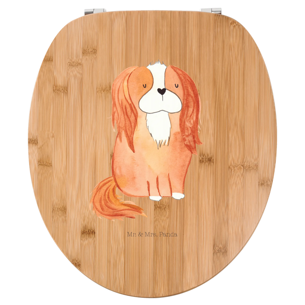 Motiv WC Sitz Hund Cavalier King Charles Spaniel Klobrille, Klodeckel, Toilettendeckel, WC-Sitz, Toilette, Hund, Hundemotiv, Haustier, Hunderasse, Tierliebhaber, Hundebesitzer, Sprüche, Cavalier King Charles Spaniel, Cockerspaniel, Spaniel, Spruch, schönster Hund