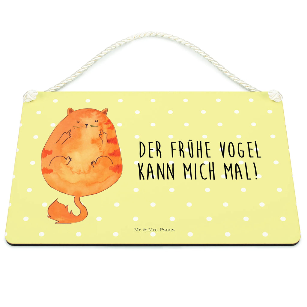 Deko Schild Katze Frühaufsteher Dekoschild, Deko Schild, Schild, Tür Schild, Türschild, Holzschild, Wandschild, Wanddeko, Katze, Katzenmotiv, Katzenfan, Katzendeko, Katzenfreund, Katzenliebhaber, Katzenprodukte, Katzenartikel, Katzenaccessoires, Katzensouvenirs, Katzenliebhaberprodukte, Katzenmotive, Der frühe Vogel kann mich mal, Morgenmuffel, Frühaufsteher, Kaffee, Katzen, Kater, Mietze