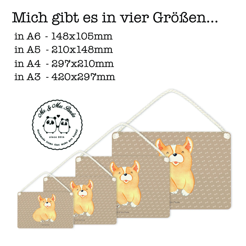 Deko Schild Corgie Dekoschild, Deko Schild, Schild, Tür Schild, Türschild, Holzschild, Wandschild, Wanddeko, Hund, Hundemotiv, Haustier, Hunderasse, Tierliebhaber, Hundebesitzer, Sprüche, Corgie, Welsh Corgie Pembroke, britisch, Motivation, Spruch, Hundespruch, Lebensfreude