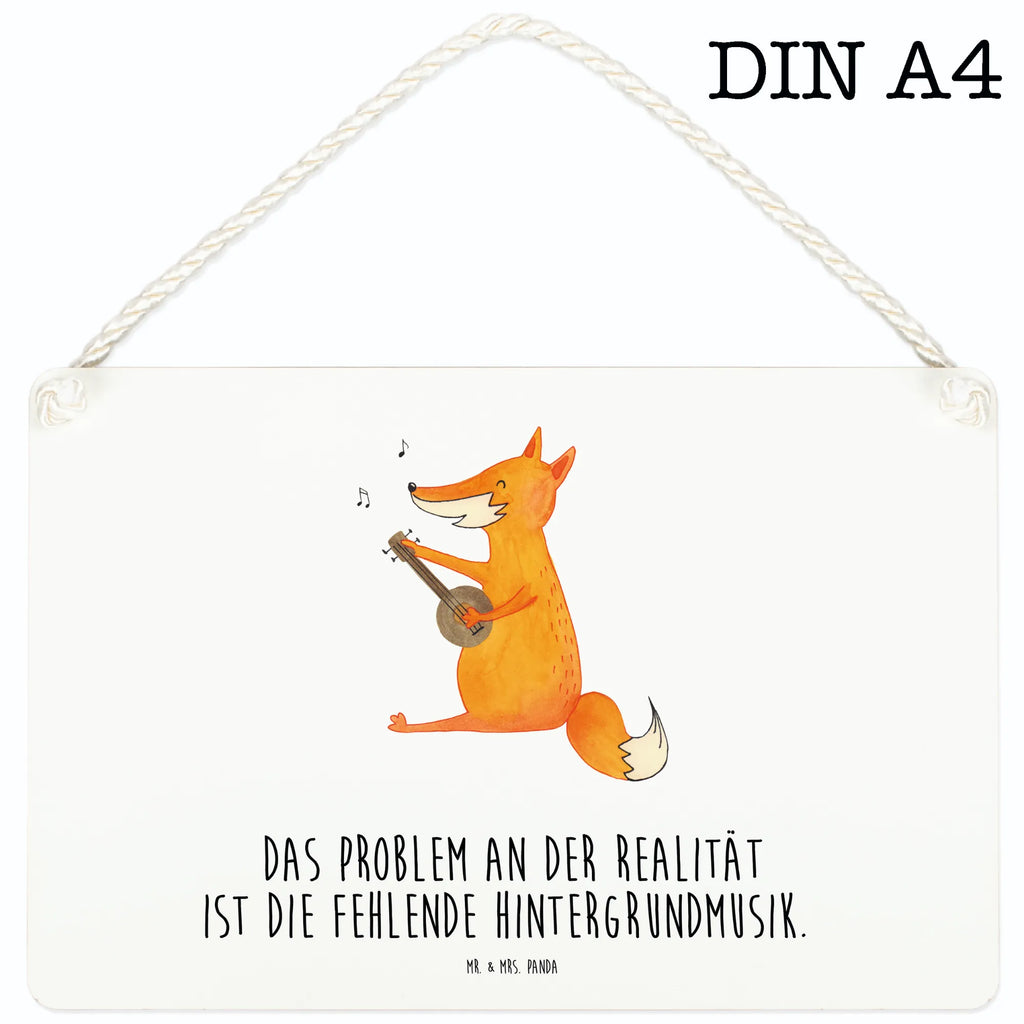 Deko Schild Fuchs Gitarre Dekoschild, Deko Schild, Schild, Tür Schild, Türschild, Holzschild, Wandschild, Wanddeko, Fuchs, Füchse, Geschenk Musiker, Musik Spruch, Musikerin, Sänger, Sängerin, Gitarre